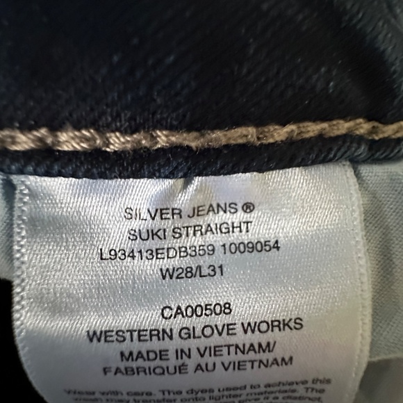 Silver Jeans Boot Cut 28/31 - Picture 3 of 4